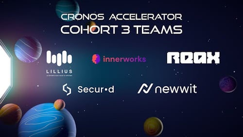 Cronos Labs 的第三批 Web3 加速器计划开始